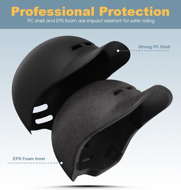 Bike Helmet,  Baseball Cap Adult Bike Helmets for Men Women Bicycle Helmet Lightweight Adjustable Cycling Helmet for Urban Commuter Road Biking - Image 2