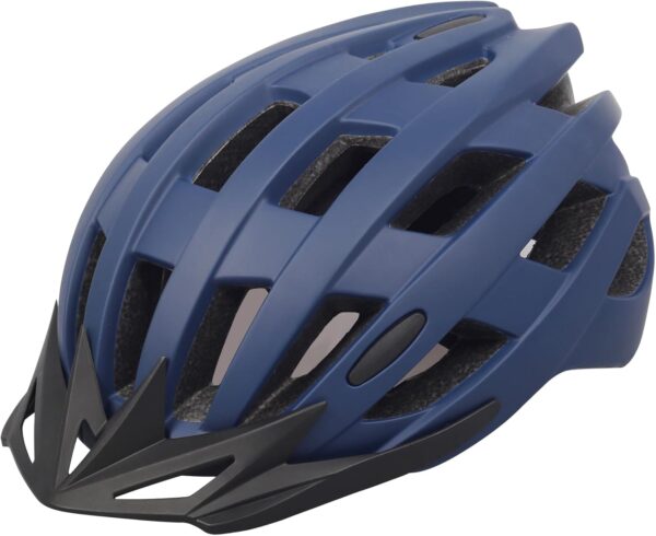 Adult Bike Helmets, Adjustable Mens Womens Bicycle Helmet, Lightweight Road Mountain Cycling Safety Sports Helmets with Detachable Visor