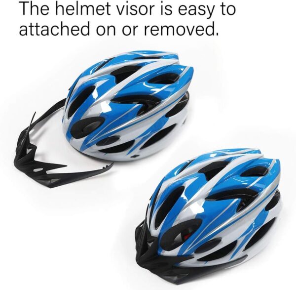 Adult Bike Helmet Mens Bike Helmet Riding Helmet One-Piece Adjustable Womens Bike Helmet Head Safety Protection for Mountain Bike Road Bike - Image 2