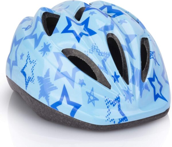 Kid Bicycle Helmets,  Kids Bike Helmet A 3-5/5-14 Adjustable from Toddler to Youth Size, Durable Kids Bike Helmet with Fun Designs for Boys and Girls